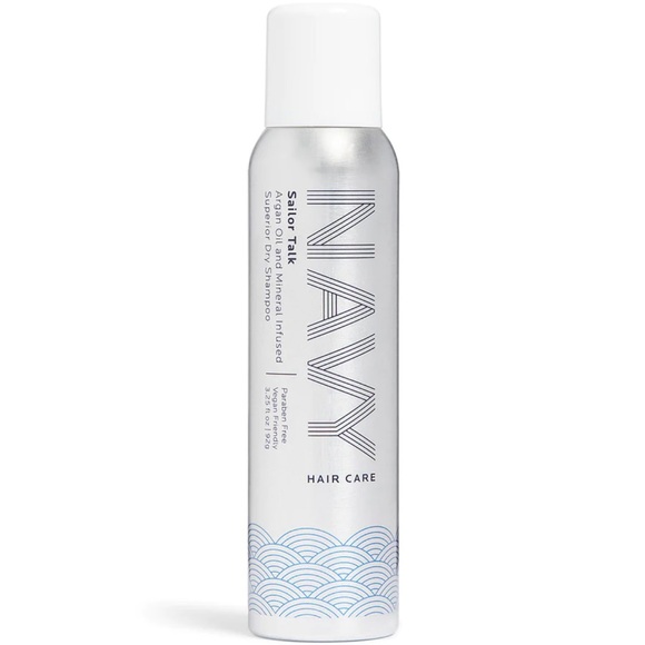 navy hair care Hair Sailor Talk Argan Oil And Mineral Infused
